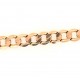 Pre Owned 9ct Mens Curb Bracelet ZX336